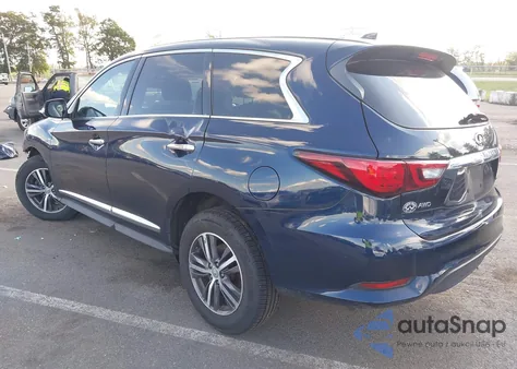 2019 Infiniti Qx60 Pure z USA, uszkodzony, nr VIN 5N1DL0MM6KC558891